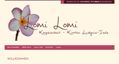 Desktop Screenshot of koerper-arbeit.at